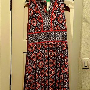 NWT Empire Waist Stretchy Knee-length dress